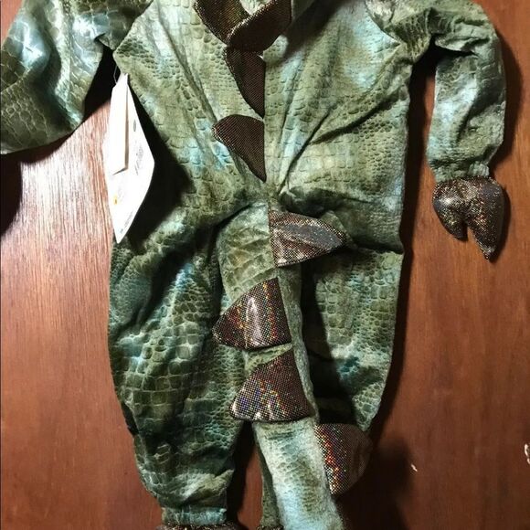 Princess Paradise T-Rex Premium Child Costume Green Dinosaur Dragon 12/18 Mos - Picture 6 of 9